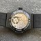 Big-Bang-Tourbillon-Automatic-PVD-Black-Textured-Dial-on-Black-Rubber-Strap Replica
