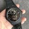Big-Bang-Tourbillon-Solo-Bang-MD-PVD-Black-Skeleton-Dial-on-Black-Rubber-Strap Replica