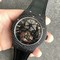Big-Bang-Tourbillon-Solo-Bang-MD-PVD-Black-Skeleton-Dial-on-Black-Rubber-Strap Replica