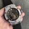 Big-Bang-Diamond-Gold-Bezel-Skeleton-Tourbillon-on-Black-Rubber-Strap Replica