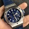 Big-Bang-44mm-SS-V6F-1-1-Best-Edition-Blue-Dial-on-Blue-Gummy-Strap-HUB4104 Replica