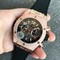 Big-Bang-Unico-45-5mm-SS-Ceramic-Bezel-Skeletonal-Dial-on-Black-Rubber-Strap-HUB1220 Replica