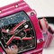 RM-67-02-High-Jump-Skeleton-Dial-on-White-Nylon-Strap-6T51 Replica