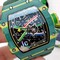 RM-67-02-Sprint-Skeleton-Dial-on-Green-Nylon-Strap-6T51 Replica