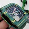 RM-67-02-Sprint-Skeleton-Dial-on-Green-Nylon-Strap-6T51 Replica