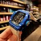 RM-53-01-Real-Tourbillon-Pablo-Mac-Donough-Blue-V9F-Best-Edition-on-White-Rubber-Strap Replica