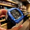 RM-53-01-Real-Tourbillon-Pablo-Mac-Donough-Blue-V9F-Best-Edition-on-White-Rubber-Strap Replica