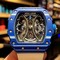 RM-53-01-Real-Tourbillon-Pablo-Mac-Donough-Blue-V9F-Best-Edition-on-White-Rubber-Strap Replica