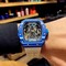 RM-53-01-Real-Tourbillon-Pablo-Mac-Donough-Blue-V9F-Best-Edition-on-White-Rubber-Strap Replica