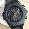 Big-Bang-Unico-45-5mm-SS-Ceramic-Bezel-Skeletonal-Dial-on-Black-Rubber-Strap-HUB1220 Replica