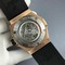 Big-Bang-Unico-Sang-Bleu-Titanium-HBF-Skeleton-Dial-on-Black-Gummy-Strap-HUB1213 Replica