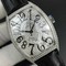 Casablanca-RS-Full-Paved-Diamonds-White-Black-Dial-on-Black-Leather-Strap-MIYOTA-8215 Replica