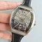 Vanguard-Mens-Yachting-V45-TI-LE-RU-Black-Wht-ZF-MY9015-1-1 Replica