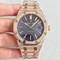 Royal-Oak-41mm-15400OR-2019-RG-RG-Diam-Blue-Dial-TZF-MY9015 Replica