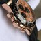 Rolex-Datona-116506-Ceramic-Bezel-Black-Rubber-Strap-Rose-Gold Replica
