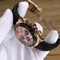 Rolex-Datona-116506-Ceramic-Bezel-Black-Rubber-Strap-Rose-Gold Replica
