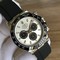 Rolex-Datona-116506-Ceramic-Bezel-IBlack-Rubber-Strap-White-Dial Replica