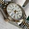 Rolex-Datejust-White-Dial-SG-Strap Replica