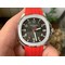 Aquanaut-5167A-Singapore-Edition-SS-ZF-1-1-Best-Edition-Red-Second-Hand-on-Red-Rubber-Strap-324CS Replica