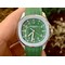 Aquanaut-5167A-Singapore-Edition-SS-ZF-1-1-Best-Edition-Green-Second-Hand-on-Green-Rubber-Strap-324CS-Copy- Replica