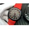 Aquanaut-Black-Venom-DLC-ZF-1-1-Best-Edition-Black-Dial-on-Red-Rubber-Strap-324CS Replica