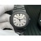 Nautilus-5711-PVD-All-Black-PPF-1-1-Best-Edition-White-Textured-Dial-on-PVD-Bracelet-324CS-V4 Replica
