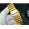 Santos-de-Cartier-40mm-YG-GF-1-1-Best-Edition-White-Dial-on-YG-SmartLinks-Bracelet-MIYOTA-9015-V2 Replica