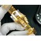 Santos-de-Cartier-40mm-YG-GF-1-1-Best-Edition-White-Dial-on-YG-SmartLinks-Bracelet-MIYOTA-9015-V2 Replica