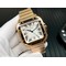 Santos-de-Cartier-40mm-RG-GF-1-1-Best-Edition-White-Dial-on-RG-SmartLinks-Bracelet-MIYOTA-9015-V2 Replica