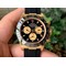 Daytona-116518-Paul-Newman-Noob-1-1-Best-Edition-YG-Plated-904L-SS-Case-Black-Gold-Dial-on-Black-Rubber-Strap-SA4130-V4 Replica