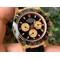 Daytona-116518-Paul-Newman-Noob-1-1-Best-Edition-YG-Plated-904L-SS-Case-Black-Gold-Dial-on-Black-Rubber-Strap-SA4130-V4 Replica