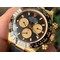 Daytona-116518-Paul-Newman-Noob-1-1-Best-Edition-YG-Plated-904L-SS-Case-Black-Gold-Dial-on-Black-Rubber-Strap-SA4130-V4 Replica