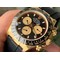 Daytona-116518-Paul-Newman-Noob-1-1-Best-Edition-YG-Plated-904L-SS-Case-Black-Gold-Dial-on-Black-Rubber-Strap-SA4130-V4 Replica