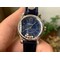 Happy-Sport-36mm-SS-OXF-1-1-Best-Edition-Diamonds-Bezel-Blue-Dial-on-Blue-Leather-Strap-A2892 Replica