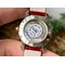 Happy-Sport-36mm-SS-OXF-1-1-Best-Edition-Pink-Dial-Diamonds-RG-Bezel-on-Red-Leather-Strap-A2892 Replica
