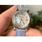 Happy-Sport-Automatic-SS-30mm-YF-1-1-Best-Edition-White-Dial-on-Light-Blue-Leather-Starp-A2892 Replica
