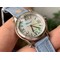 Happy-Sport-Automatic-SS-30mm-YF-1-1-Best-Edition-White-Dial-on-Light-Blue-Leather-Starp-A2892 Replica