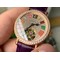 Color-Dreams-Tourbillon-RG-Diamond-Roman-Numerals-Markers-on-Purple-Croco-Leather-Strap Replica