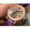 Color-Dreams-Tourbillon-RG-Diamond-Roman-Numerals-Markers-on-Purple-Croco-Leather-Strap Replica