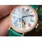 Color-Dreams-Tourbillon-RG-Diamond-Bezel-Arabic-Numerals-Markers-on-Green-Croco-Leather-Strap Replica