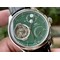 Portugieser-Constant-Force-Tourbillon-IW5901-SS-BBR-Best-Edition-Green-Dial-on-Leather-Strap Replica