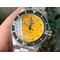 Superocean-Automatic-44-TF-1-1-Best-Edition-Yellow-Dial-Black-Bezel-on-SS-Bracelet-A2824 Replica