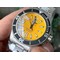 Superocean-Automatic-44-TF-1-1-Best-Edition-Yellow-Dial-Black-Bezel-on-SS-Bracelet-A2824 Replica