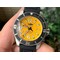 Superocean-Automatic-44-TF-1-1-Best-Edition-Yellow-Dial-Black-Bezel-on-Black-Rubber-Strap-A2824 Replica