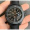Aquaracer-Calibre-5-Moon-Men-039-s-Watch-43mm-OXF-1-1-Best-Edition-Ceramic-Bezel-Black-Dial-on-Nylon-Strap-SW200 Replica