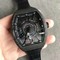 Vanguard-Automatic-Carbon-Black-Carbon-Dial-on-Black-Nylon-Rubber-Strap-NH35A Replica