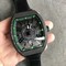 Vanguard-Automatic-Carbon-Black-Green-Carbon-Dial-on-Black-Nylon-Rubber-Strap-NH35A Replica