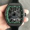 Vanguard-Automatic-Carbon-Black-Green-Carbon-Dial-on-Black-Nylon-Rubber-Strap-NH35A Replica