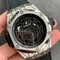 Big-Bang-Unico-Sang-Bleu-Titanium-HBF-Skeleton-Dial-on-Black-Gummy-Strap-HUB1213 Replica
