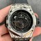 Big-Bang-Unico-Sang-Bleu-Titanium-HBF-Skeleton-Dial-on-Black-Gummy-Strap-HUB1213 Replica